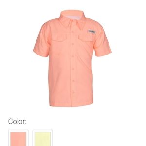 Boys Short Sleeve River (fishing) shirt